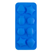 Форма силиконовая "S-CHIEF" для конфет SPC-0138 21.9 x 10 x 2 см "морские жители"-8 ячеек