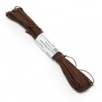 Тесьма отделочная сутаж (шнур отделочный) 1.8 мм х 20 м 472007 / коричневый