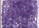 Бисер Япония круглый 11/0 10г 0252F морская вода/фиолетовый матовый, окрашенный изнутри